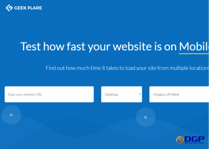 Geek Flare đo tốc độ Website