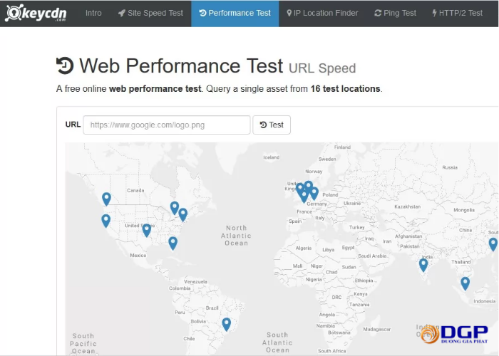 KeyCDN Website Speed Test