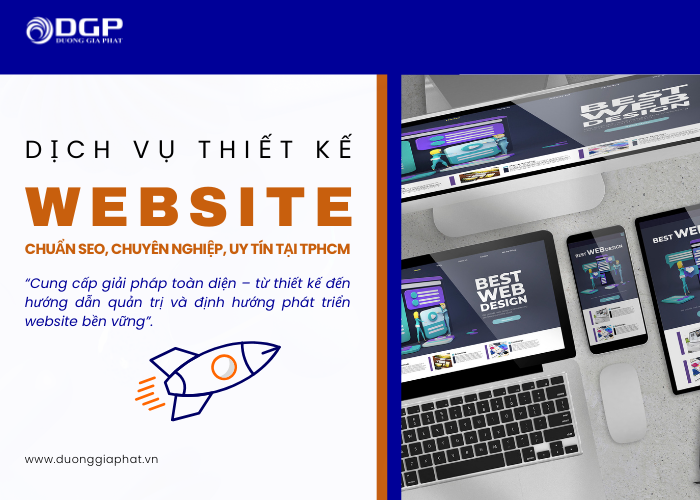 Dịch vụ thiết kế website chuẩn SEO TPHCM