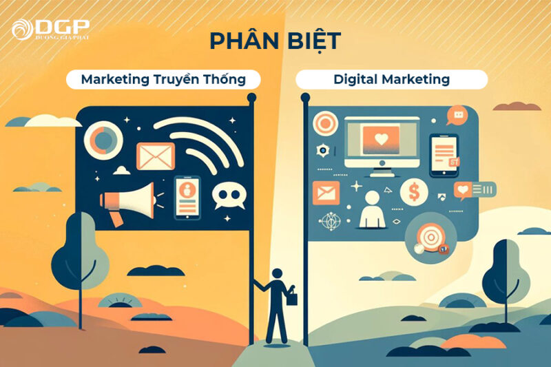 Digital Marketing và Marketing truyền thống