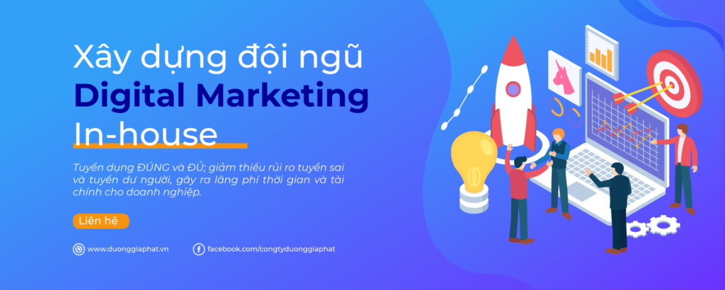 Set up phòng Digtial Marketing