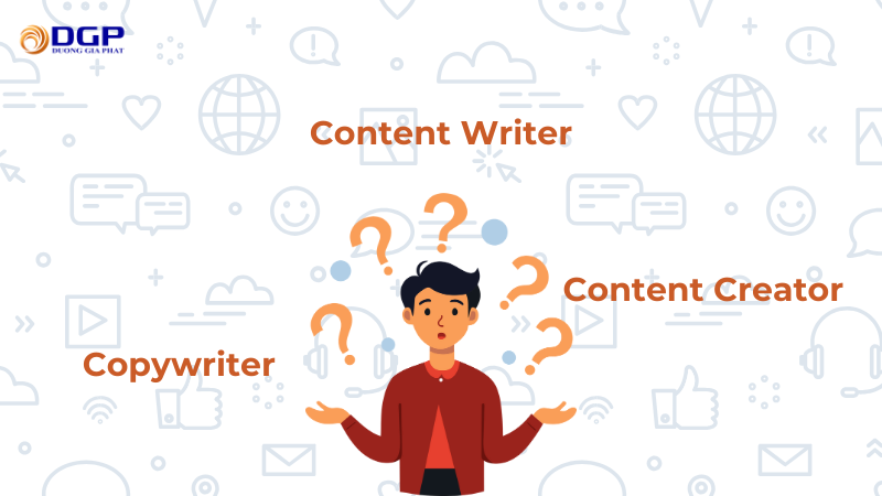 Phân biệt content writer, content creator và copywriter