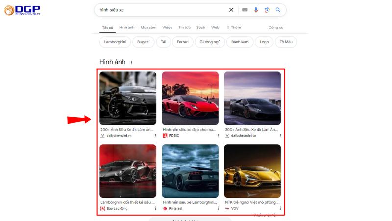 google image results