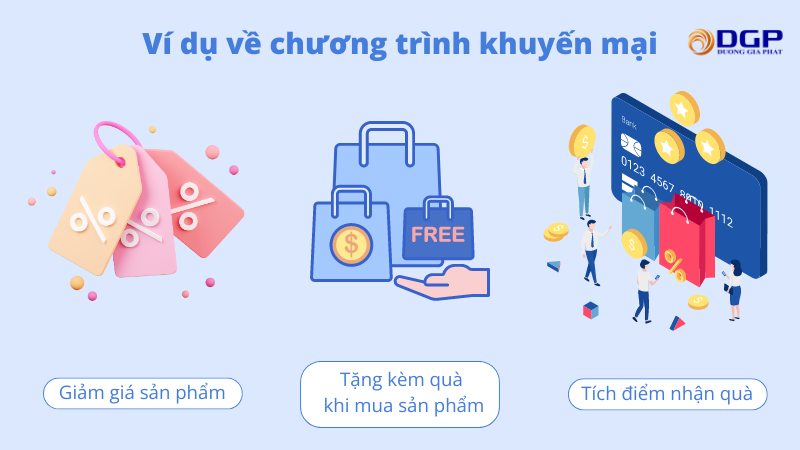 Ví dụ về khuyến mại