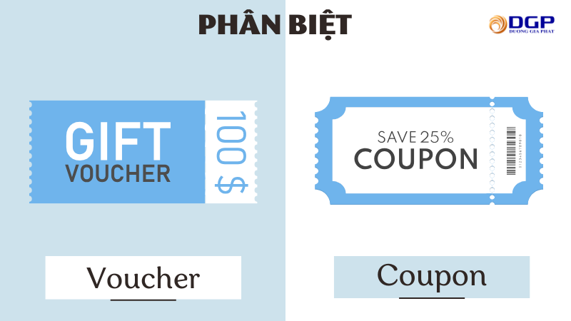 Phân biệt voucher và coupon