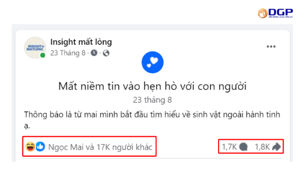 Ví dụ về viral content - Content hài hước