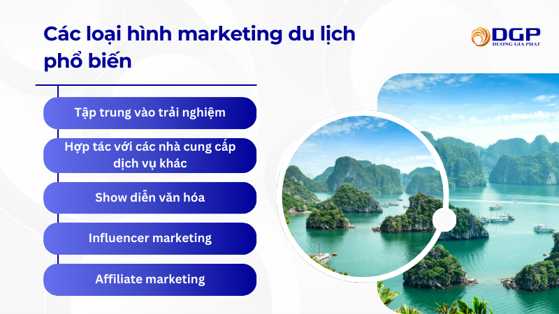 các loại hình marketing du lịch