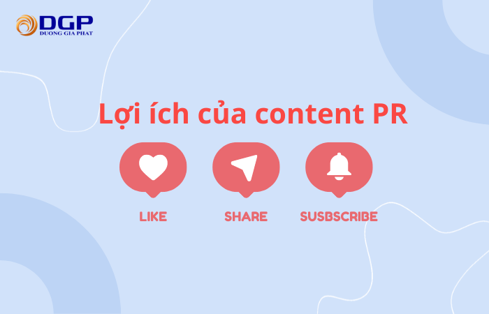 Vai trò của content PR