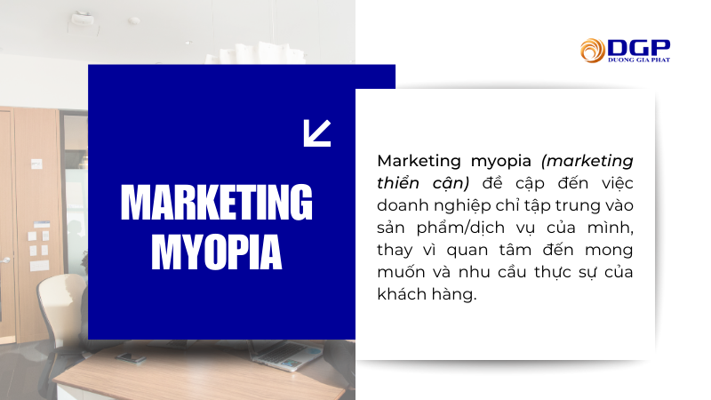 Các ví dụ về Marketing Myopia