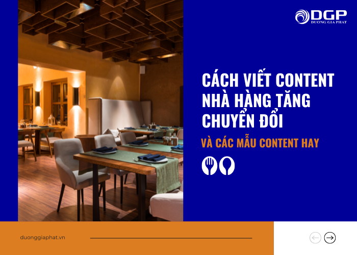 Hướng dẫn viết content nhà hàng và các mẫu content nhà hàng thu hút khách hàng