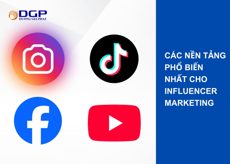 Các loại Influencer Marketing phổ biến