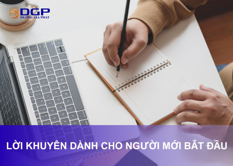Lời khuyên dành cho người mới bắt đầu viết lách kiếm tiền
