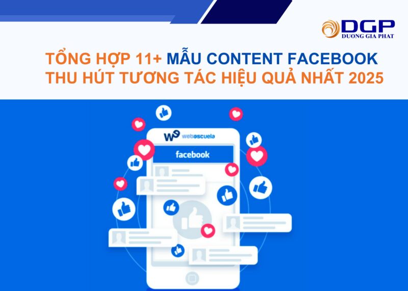mẫu content facebook