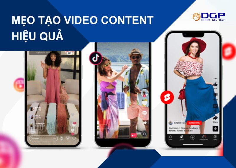 Mẹo tạo Video Content hiệu quả