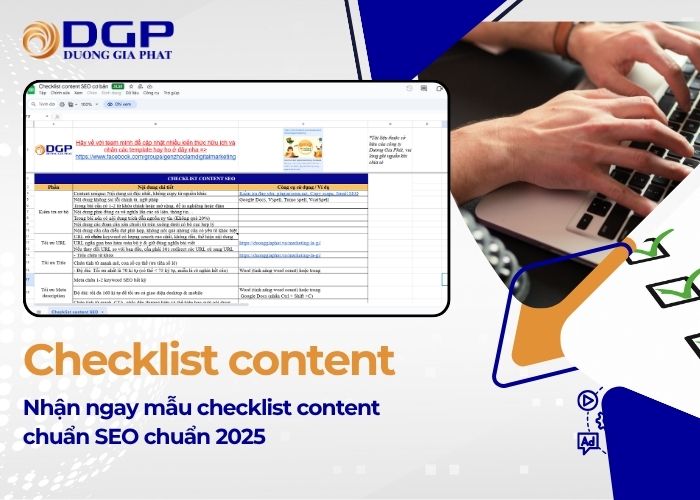 Checklist content giá trị cho content writer