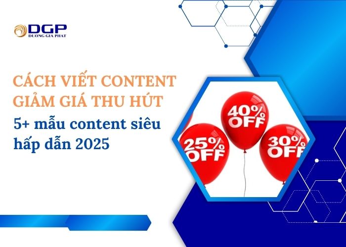 content giảm giá
