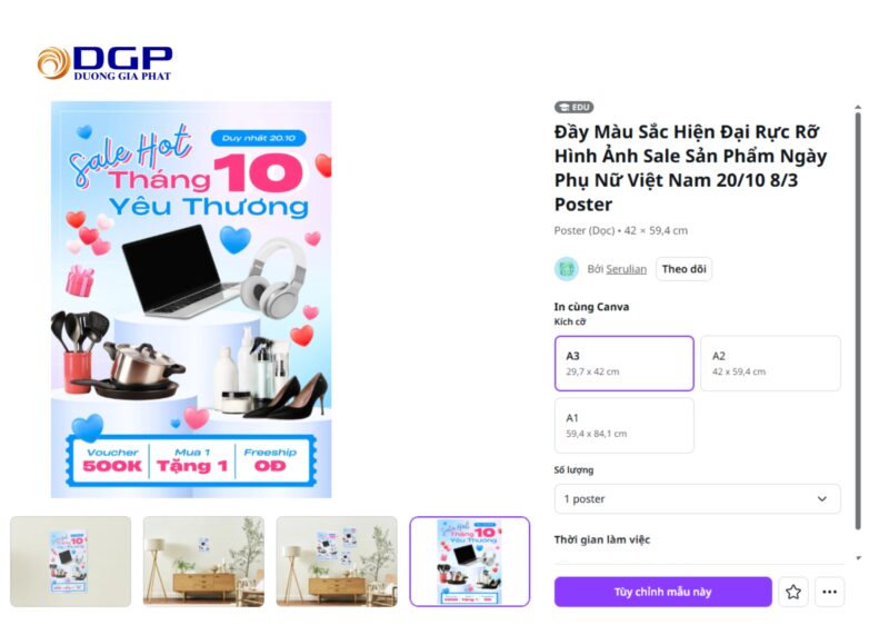Mẫu giảm giá theo nhóm sản phẩm / Khuyến mãi cho khách hàng thân thiết