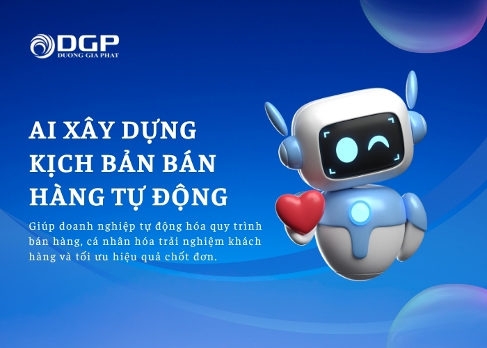 AI xây dựng kịch bản bán hàng tự động