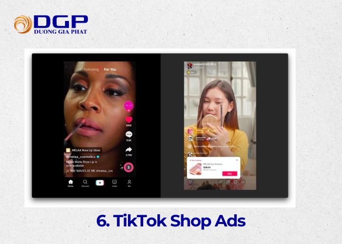 Hình thức quảng cáo cho các nhà bán hàng trên TikTok Shop Hình thức quảng cáo cho các nhà bán hàng trên TikTok Shop