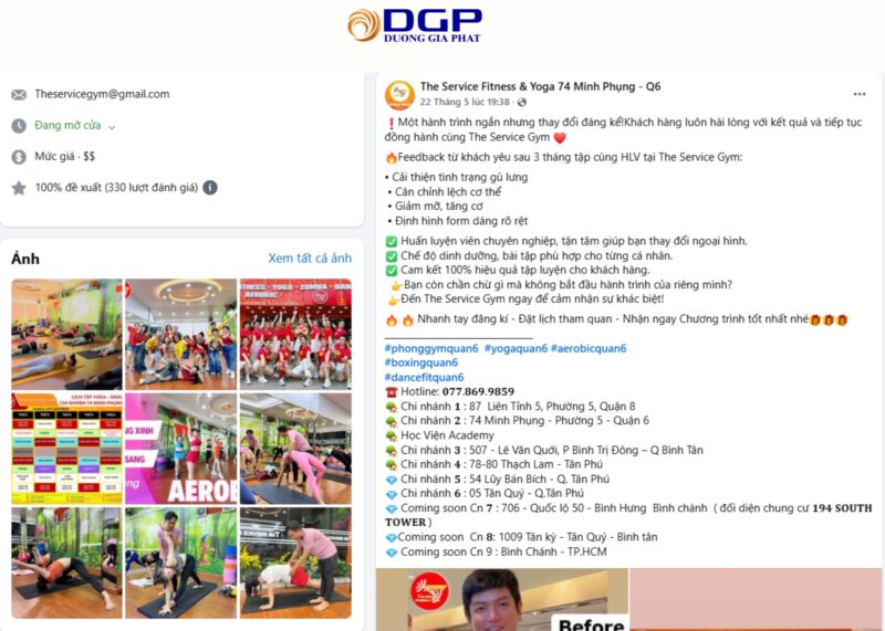 Content feedback khách hàng