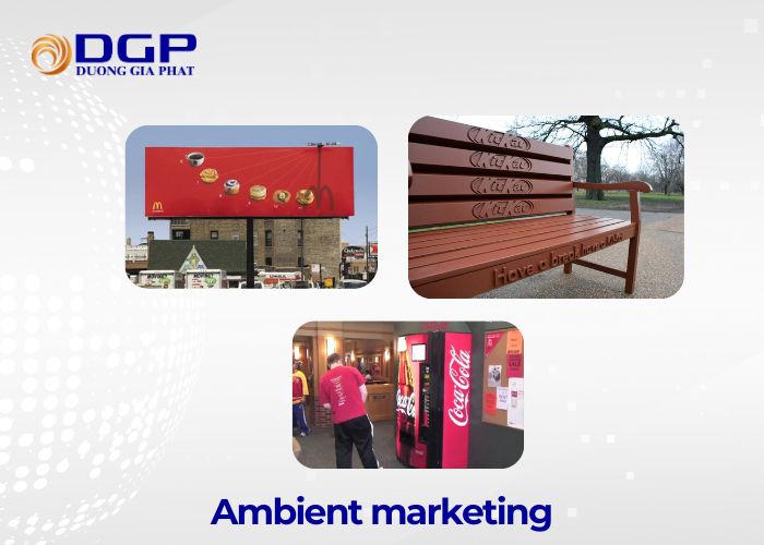 Hình thức marketing du kích tận dụng các yếu tố sẵn có trong môi trường công cộng Hình thức marketing du kích tận dụng các yếu tố sẵn có trong môi trường công cộng
