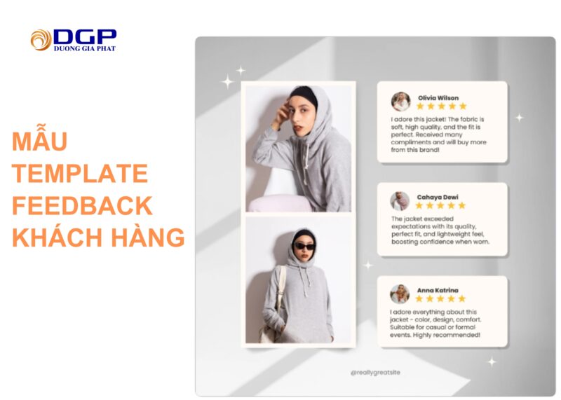 Mẫu template feedback khách hàng