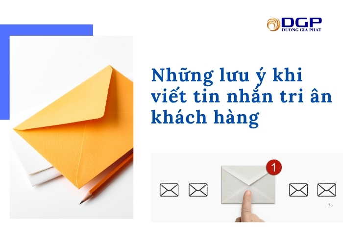 Những lưu ý khi viết tin nhắn tri ân khách hàng