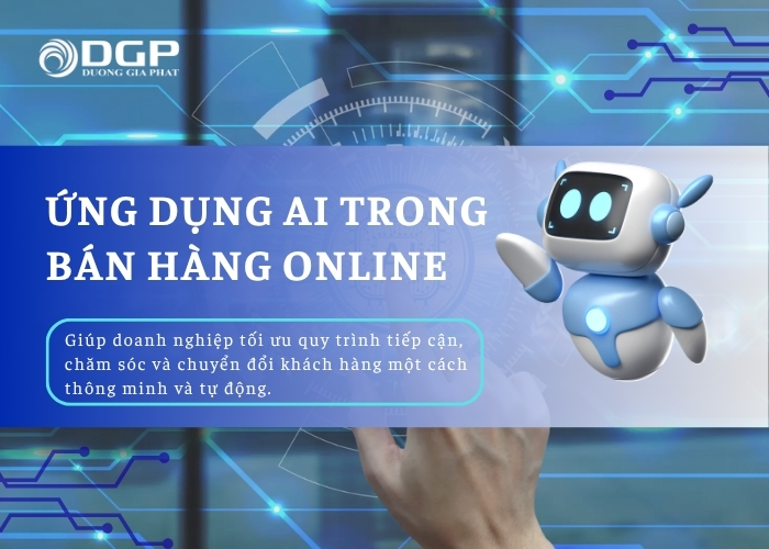 Ứng dụng AI trong bán hàng online