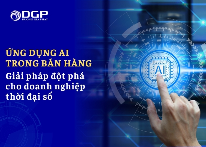 ứng dụng ai trong bán hàng