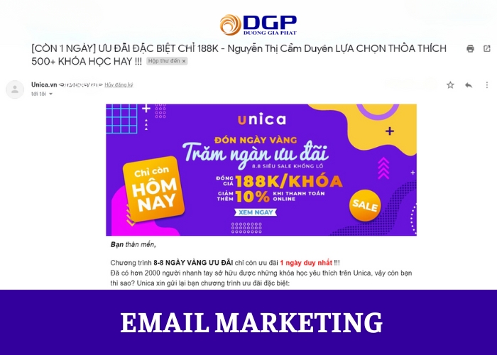 Email marketing