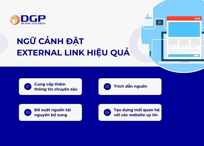 Ngữ cảnh đặt External Link hiệu quả