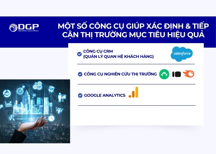 Một số công cụ giúp xác định & tiếp cận thị trường mục tiêu hiệu quả
