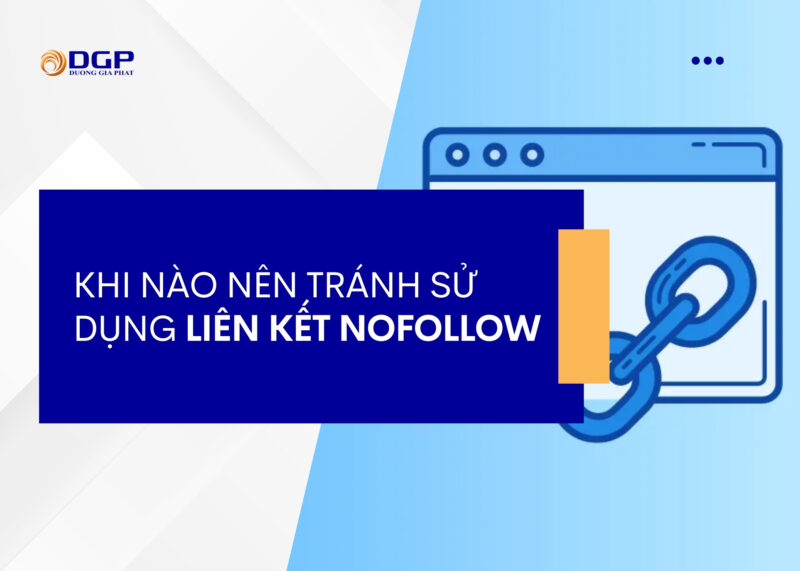 Khi nào nên tránh sử dụng liên kết Nofollow