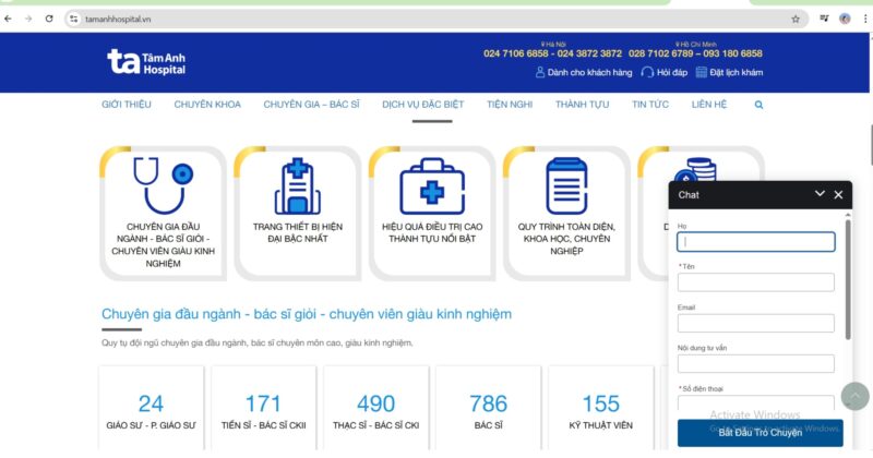 Tư vấn y tế trực tuyến