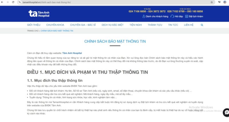 Chính sách & điều khoản