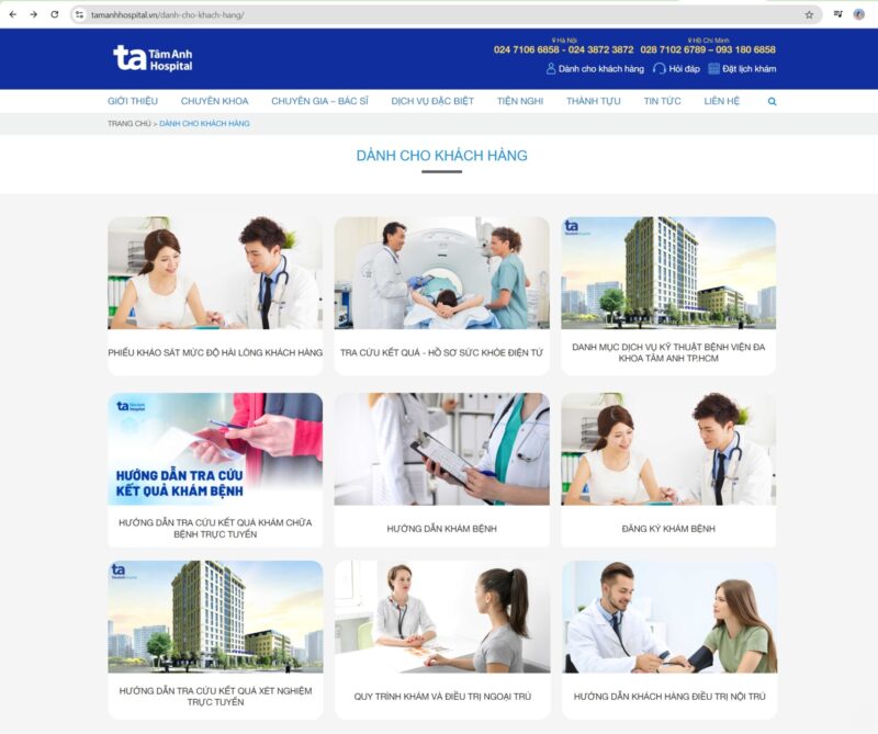 Tra cứu kết quả xét nghiệm trực tuyến