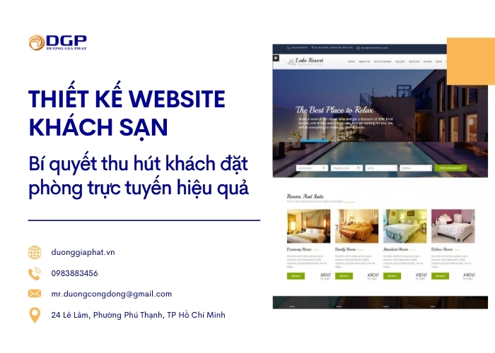 thiết kế website khách sạn