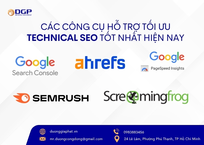 Các công cụ hỗ trợ tối ưu Technical SEO tốt nhất hiện nay