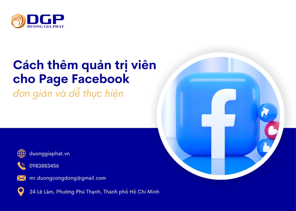 Hướng dẫn chi tiết cách thêm quản trị viên cho Page Facebook đơn giản ...