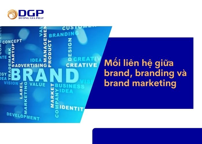 Mối liên hệ giữa brand, branding và brand marketing